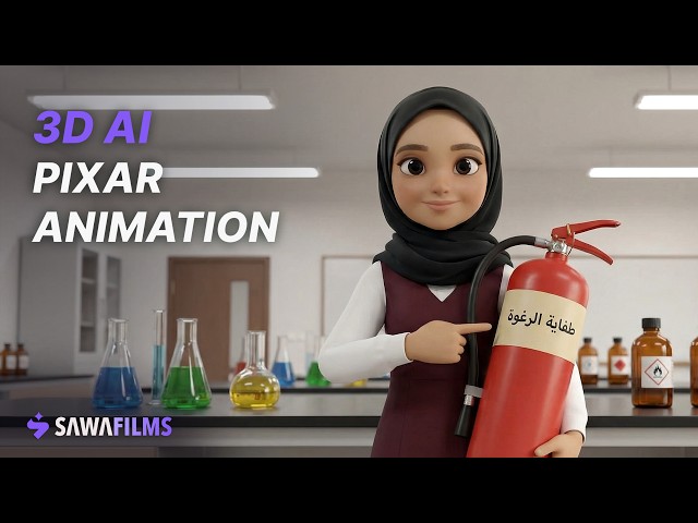 FIRE SAFETY & EXTINGUISHER GUIDE | A 3D AI Animated Educational Video