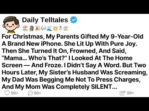 For Christmas, My Parents Gifted My 9-Year-Old A Brand New iPhone. She Lit Up With Pure Joy. Then