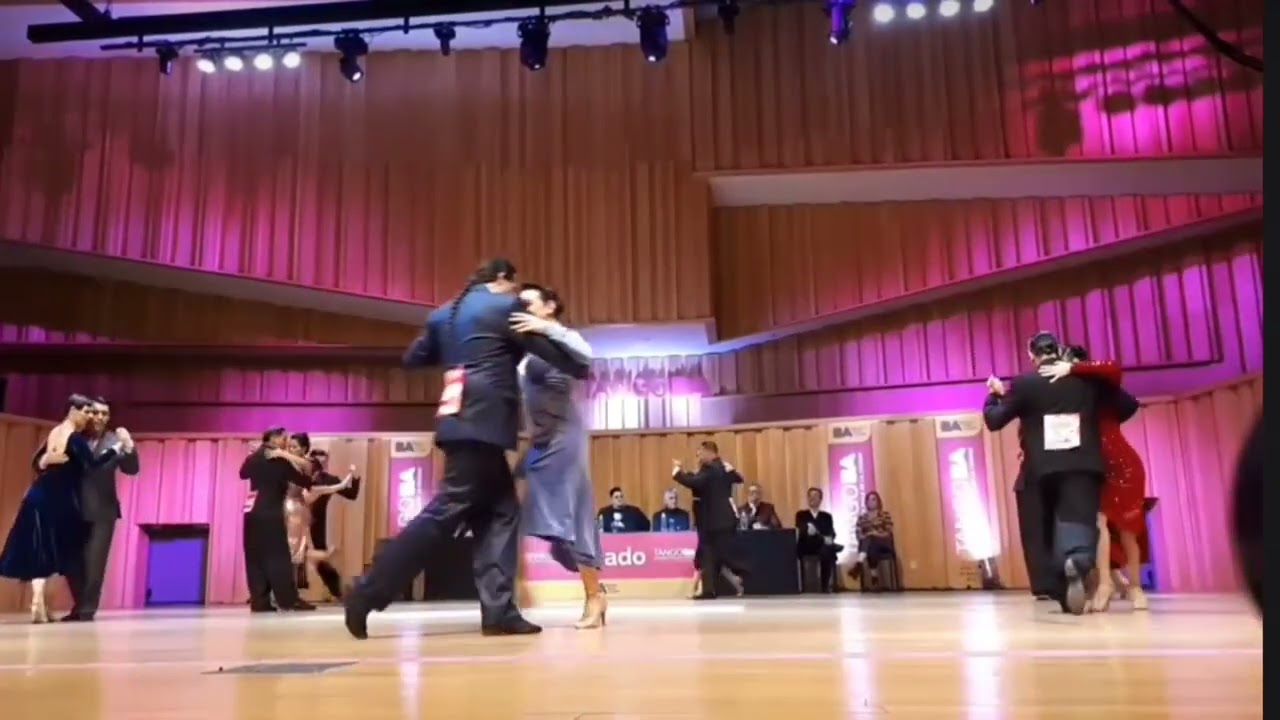 Final Vals, campeonato de baile de la ciudad, Romance de barrio - Troilo/Ruiz. 21/05/23