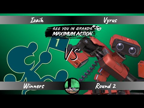 Izaih (Mr. Game & Watch) vs Vyrus (R.O.B.) - Winners Round 2 - SUGMA #50
