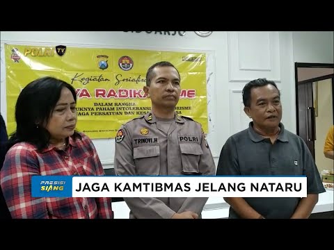 POLRESTA SIDOARJO AJAK MEDIA &amp; MAHASISWA JAGA KONDUSIFITAS JELANG NATAL DAN TAHUN BARU