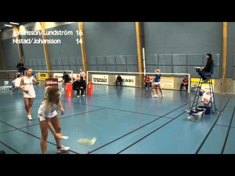 SM Final Badminton Damdubbel U19 2013