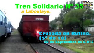 preview picture of video 'Tren Solidario 35 - Laboulaye _ Cruzada en Rufino.'