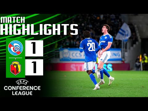 Straßburg vs. Jagiellonia 1:1 Highlights Tore | UEFA Conference League 2025