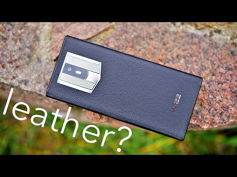 Maze Comet Review - Genuine Leather Budget Phone!?