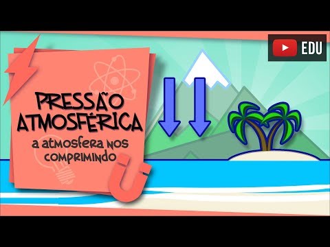 Pressão atmosférica - sentindo o peso do ar