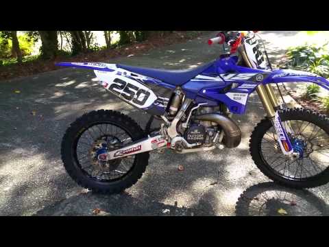 My Yamaha YZ250 (Became a 2015 Replica for a while) through the years...