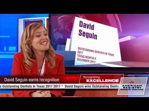 David Seguin - Recognized for Excellence