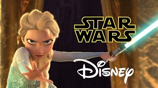 Star Wars Disney - Let it Flow - Let it Go Frozen Parody