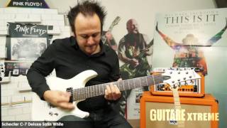 Video thumbnail for Guitare Xtreme # 77 - Schecter C-7 Deluxe Satin White by GUITARE XTREME MAGAZINE