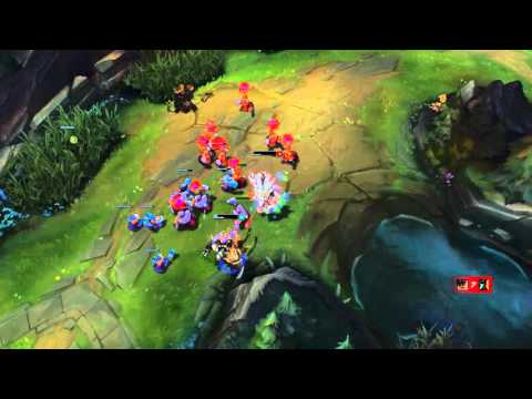 Malphite 2v1 - Gangplank + Rengar VS Malphite