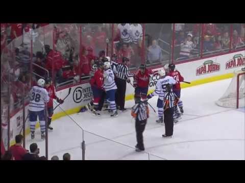 Jay McClement vs Jason Chimera - Apr 16th 2013 (HD)