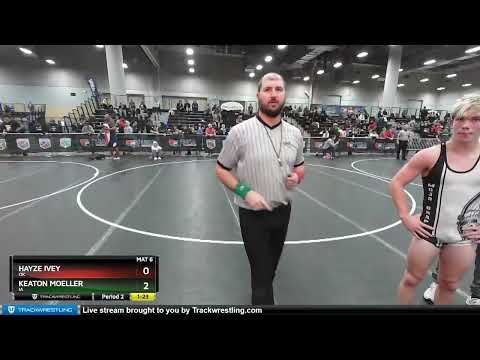 145 Lbs Cons. Semi - Keaton Moeller, IA Vs Hayze Ivey, OK E687