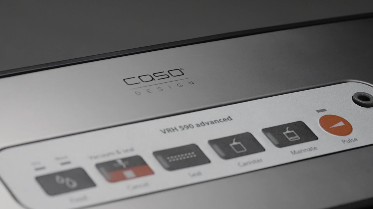 Caso Vakuumiergerät VRH 590 Advanced Schwarz/Grau Caso Vakuumiergerät VRH 590 Advanced Schwarz/Grau