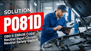 dtc p081d quickly Fix