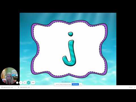 Ocean uppercase and lowercase letters