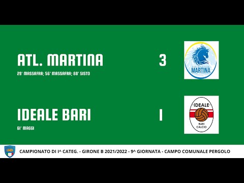 ATL. MARTINA - IDEALE BARI 3 - 1