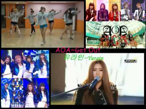 AOA get out Duet