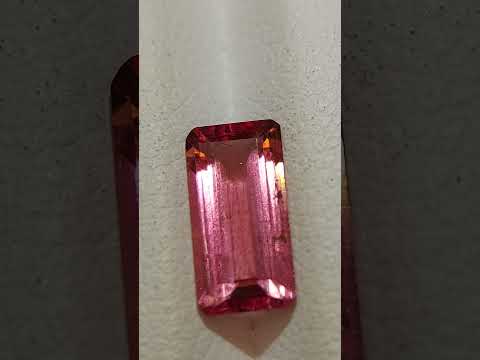 Glowing pink tourmaline gemstone 1.80 CTS www.puritygems.etsy.com