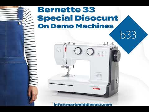 Meet the Bernette B33 – Your Perfect Sewing Companion!