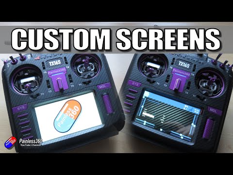 Easy Custom Startup Splash Screen and Backgrounds in EdgeTX