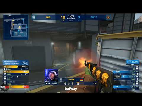 BIG vs ENCE Highlights IEM KATOWICE 2019 * Train