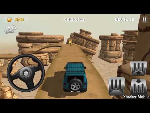 Mountain Climb 4x4 : Offroad Car Drive| Blue Jeep 4x4 Driving Stunts - Android GamePlay HD
