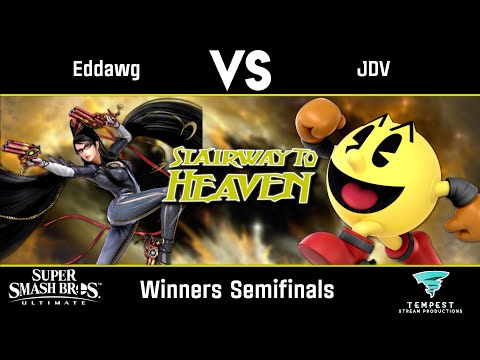 Eddawg (Bayonetta) vs JDV (Pac Man) - Winners Semis - Stairway to Heaven #25