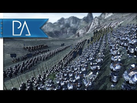 DEFENSE OF THE FORBIDDEN MOUNTAINS - Third Age Total War Reforged Mod Gameplay