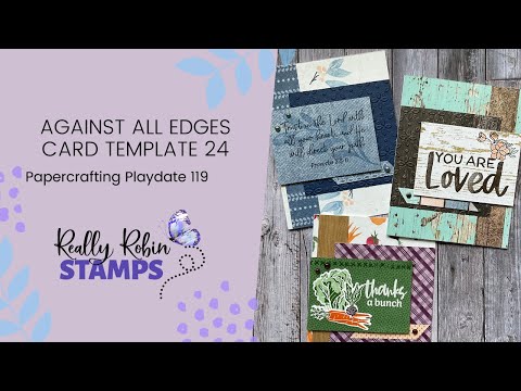 Card Template 24 | Papercrafting Playdate 119