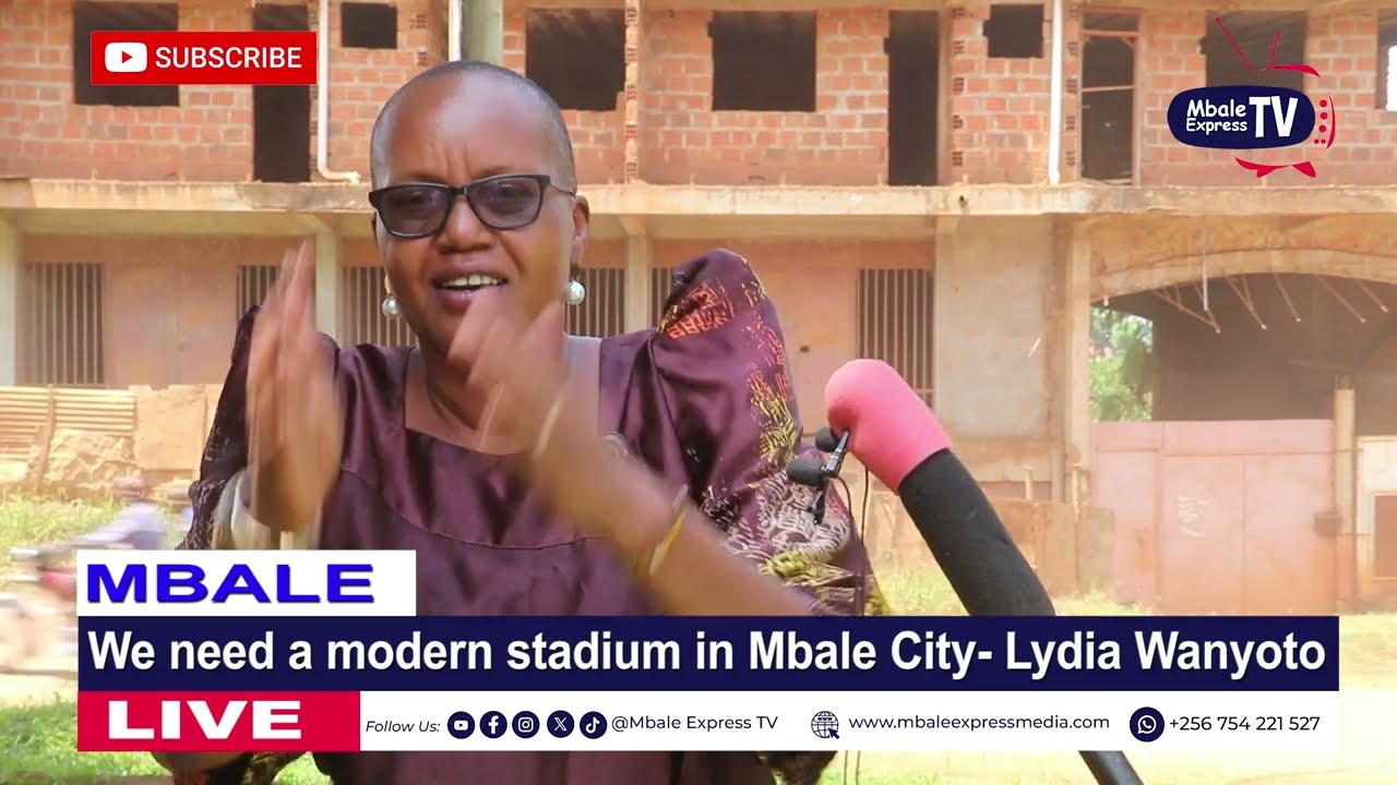 Hon. Lydia Wanyoto advocates for Construction of Modern Stadium in Mbale City 