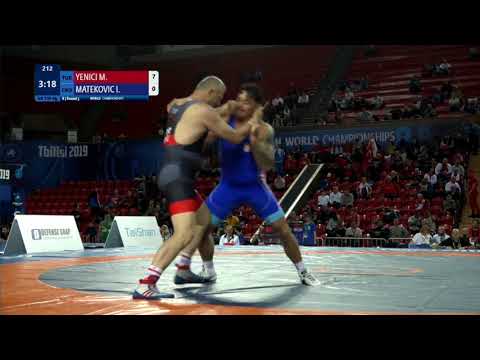 Round 3 GR - 130 kg: M. YENICI (TUR) v. I. MATEKOVIC (CRO)
