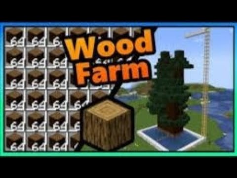 Minecraft Wood Farming   7200+ Wood Logs Per Hour   Easy Tree Farm 1 18 (#2)