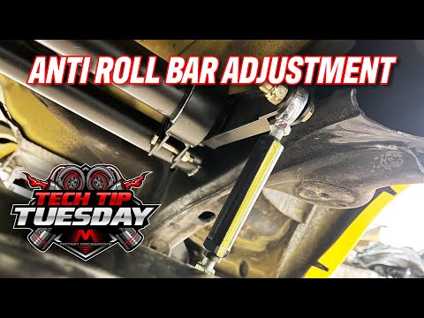 Critical Suspension Adjustment: Anti Roll Bar Setup Tech Tip Tuesday