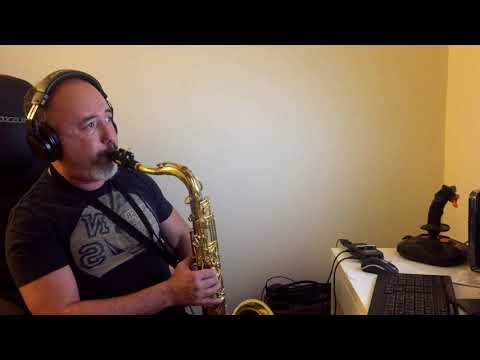 Latin Fusion "Cascara Mascara" Tenor backing track Cover