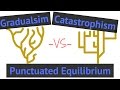 Process of Evolution | Gradualism vs Punctuated Equilibrium vs Catastrophism