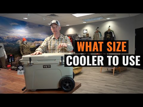 What Size Cooler To Use For Your Next Hunt?