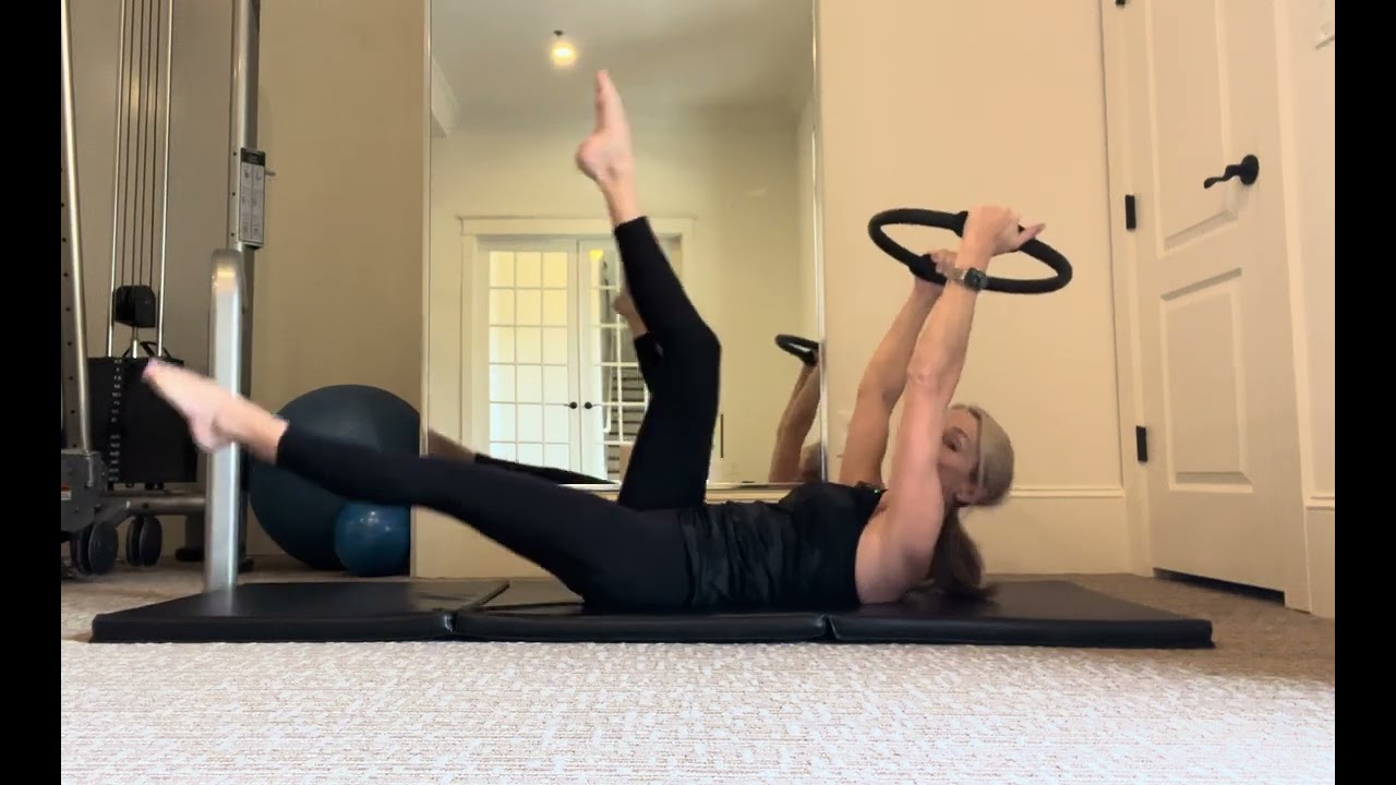 Leg Scissors with Pilates Ring