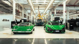 Lamborghini 50 Years Lamborghini Countach production in Sant'Agata