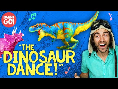 "The Dinosaur Dance!" 🦖 /// Danny Go! Brain Break Songs for Kids