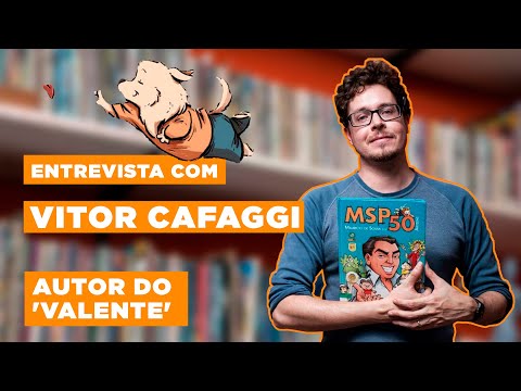 ENTREVISTA COM VITOR CAFAGGI | AUTOR DAS TIRINHAS  'VALENTE'