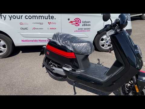 NIU NQi GTS Pro - Black Red - Quick walk-around