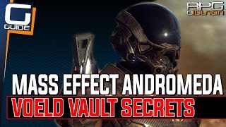 Mass Effect Andromeda - Voeld Vault Secrets (Pillar Puzzle & Terminal Gylph Puzzle)