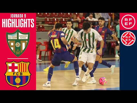 Resumen #PrimeraDivisiónFS | Córdoba Patrimonio 2-2 Barça | Jornada 9