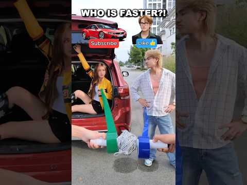 Which one is faster? 🚗🏃‍♂️ #taihoa #shorts #viral