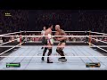 THE ROCK VS CM PUNK FULL MATCH WWE 2K25
