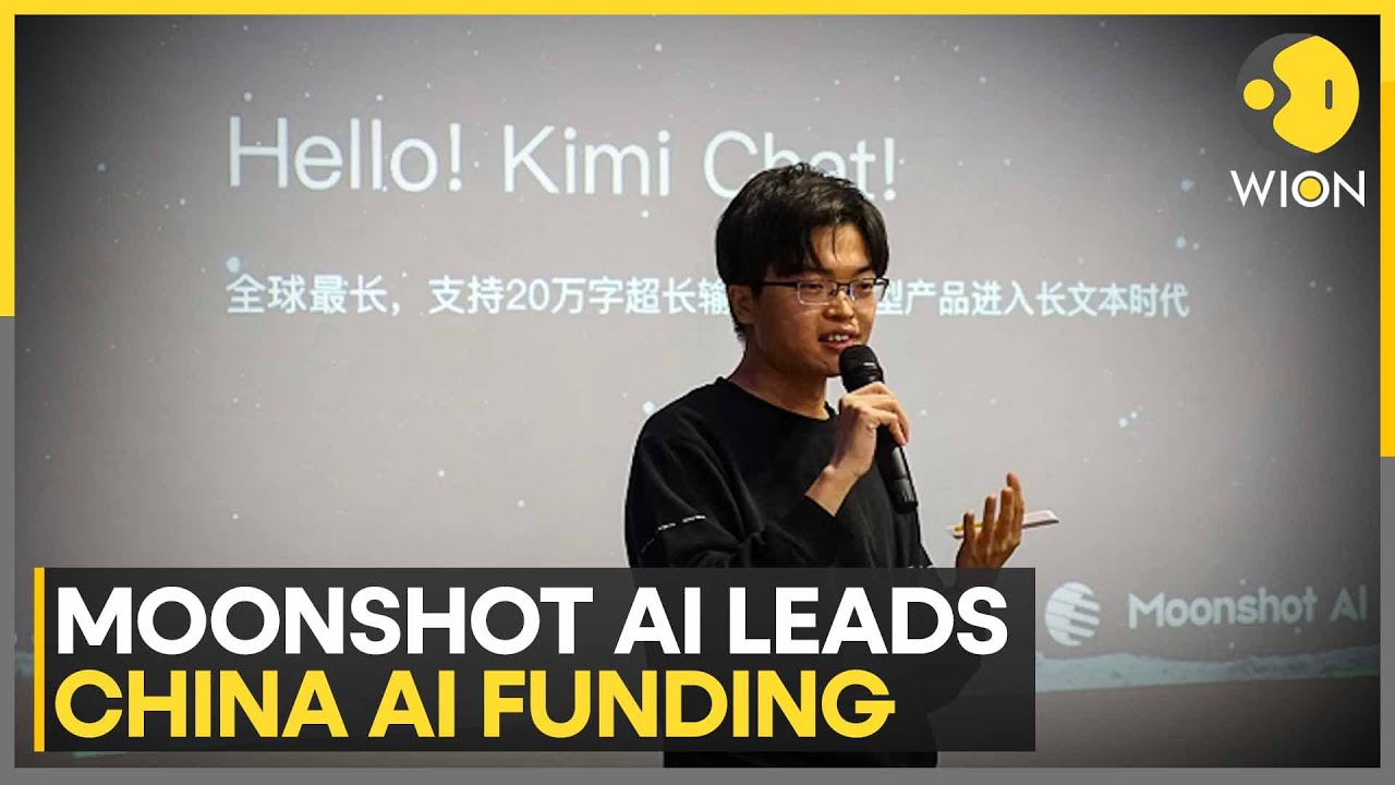 China’s Moonshot AI Raises US$500 Million in Latest Funding Round: Report | WION