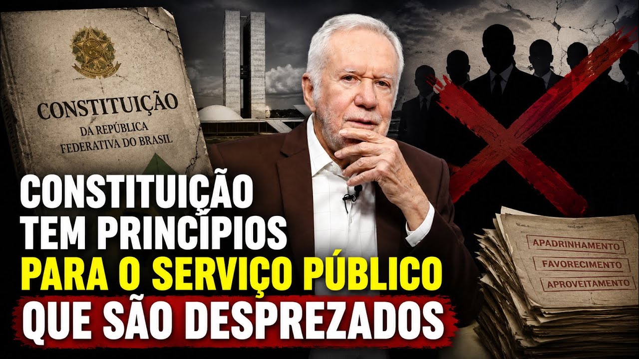 Sem moralidade, transparência, eficiência, termina mal - Alexandre Garcia