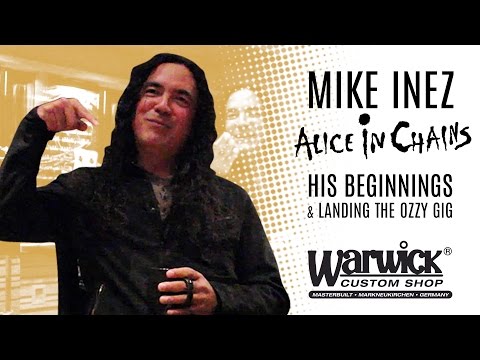 Framus & Warwick - Interview with Mike Inez (Alice In Chains & Heart) Pt.1 of 4