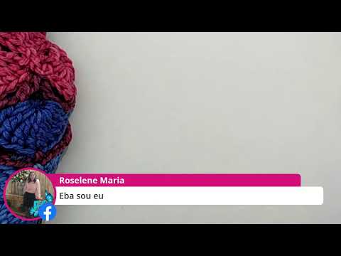 Aula de crochê com Noemi Fonseca!